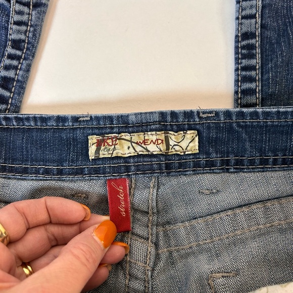 BKE Buckle Bootcut Wendi Jeans Stretch embroidered pockets Women’s Size 34x31.5 - Picture 5 of 7